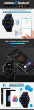 SKMEI 1226 Waterproof  Alarm Bluetooth Sports Watch